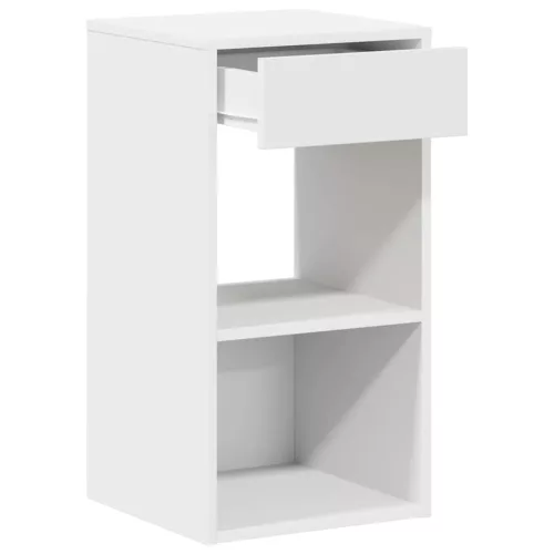 Éjjeliszekrények fiókos 2 db fehér 35x34x66,5 cm