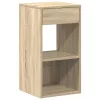 Éjjeliszekrények fiókkal 2 db sonoma tölgy 35x34x66,5 cm