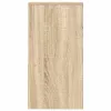 Éjjeliszekrények fiókkal 2 db sonoma tölgy 35x34x66,5 cm