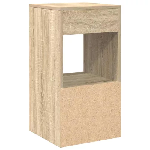 Éjjeliszekrények fiókkal 2 db sonoma tölgy 35x34x66,5 cm