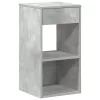 Betonszürke éjjeliszekrény fiókkal 35x34x66,5 cm