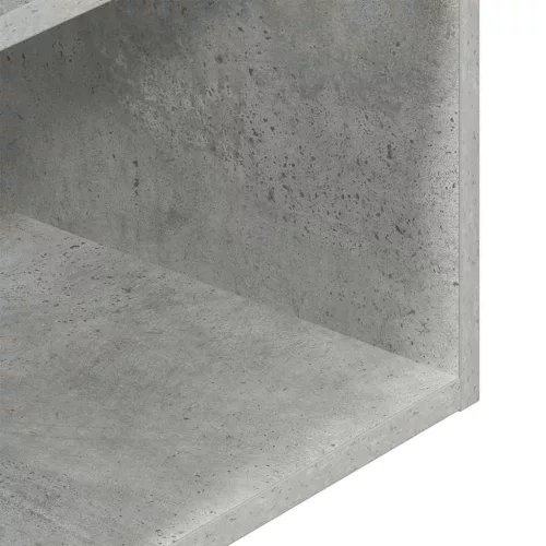 Betonszürke éjjeliszekrény fiókkal 35x34x66,5 cm