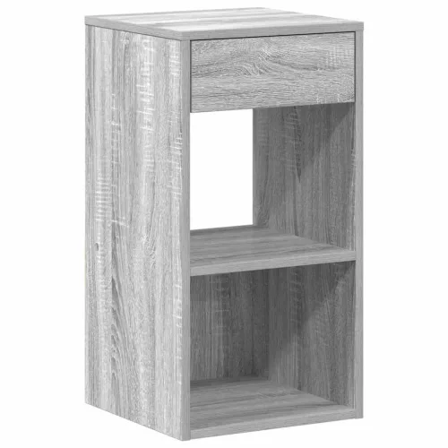 Éjjeliszekrények fiókos 2 db szürke sonoma 35x34x66,5 cm