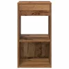 Éjjeliszekrények fiókkal 2 db régi fa 35x34x66,5 cm