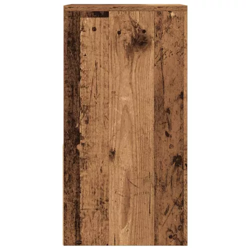 Éjjeliszekrények fiókkal 2 db régi fa 35x34x66,5 cm