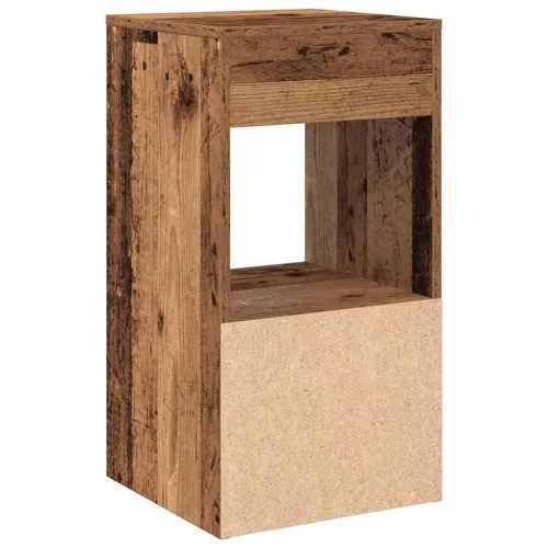 Éjjeliszekrények fiókkal 2 db régi fa 35x34x66,5 cm