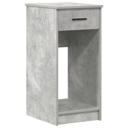 Számítógépes toronyállvány fiókkal betonszürke 35x45x77 cm