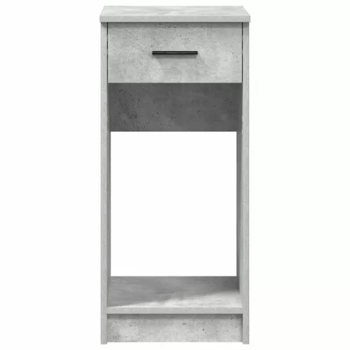 Számítógépes toronyállvány fiókkal betonszürke 35x45x77 cm