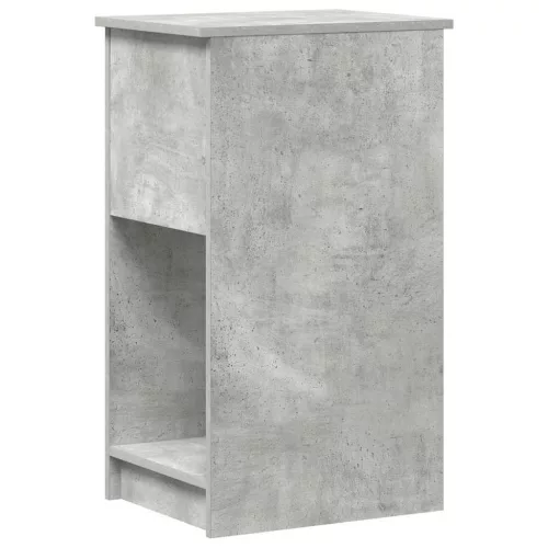 Számítógépes toronyállvány fiókkal betonszürke 35x45x77 cm