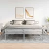 2 db betonszürke éjjeliszekrény fiókkal 39x28x41 cm