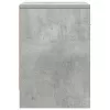 2 db betonszürke éjjeliszekrény fiókkal 39x28x41 cm