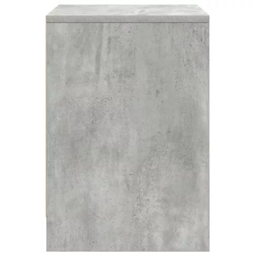 Betonszürke éjjeliszekrény fiókkal 40x34x50 cm