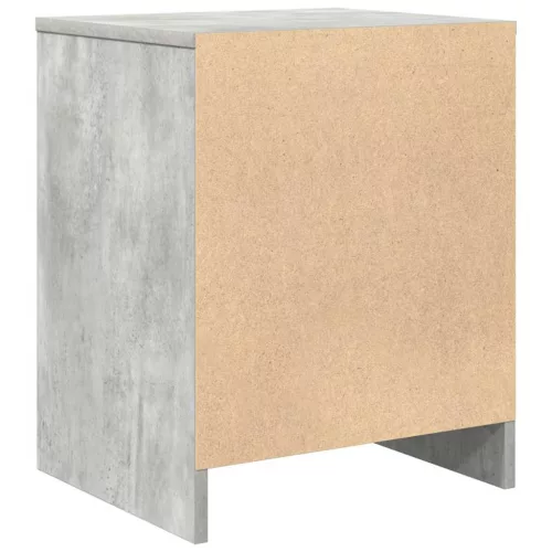 Betonszürke éjjeliszekrény fiókkal 40x34x50 cm