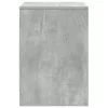 2 db betonszürke éjjeliszekrény fiókkal 40x34x50 cm