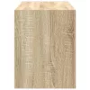 Szekrény 2 fiókkal Sonoma tölgy 60x31x40 cm gépi forgácsolt fa