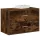 Szekrény 2 fiókkal füstölt tölgy 60x31x40 cm gépi forgácsolt fa