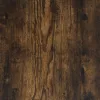 2 db füstölt tölgy szerelt fa szekrény 2 fiókkal 60 x 31 x 40cm