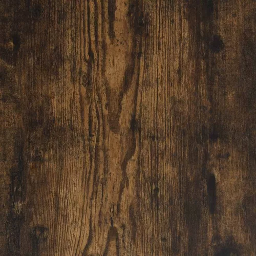 2 db füstölt tölgy szerelt fa szekrény 2 fiókkal 60 x 31 x 40cm