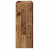 2 db antik fa szerelt fa szekrény 2 fiókkal 60 x 31 x 40 cm