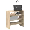 2 db sonoma tölgy cipőtartó állvány halmozható 60 x 30 x 30,5cm