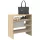 2 db sonoma tölgy cipőtartó állvány halmozható 60 x 30 x 30,5cm