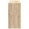 2 db sonoma tölgy cipőtartó állvány halmozható 60 x 30 x 30,5cm