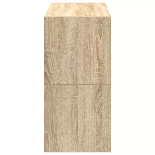 2 db sonoma tölgy cipőtartó állvány halmozható 60 x 30 x 30,5cm