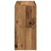 2 db antik fa színű cipőtartó állvány halmozható 60x30x30,5 cm
