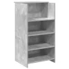 Recepciós pult betonszürke 55x50x103,5 cm szerelt fa