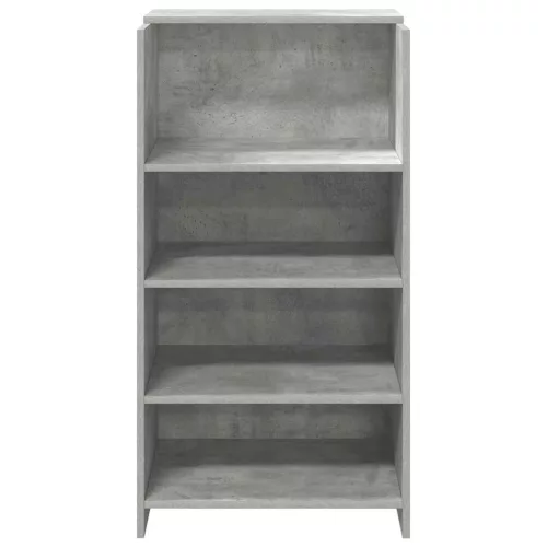 Recepciós pult betonszürke 55x50x103,5 cm szerelt fa