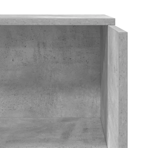 Recepciós pult betonszürke 55x50x103,5 cm szerelt fa