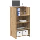 Recepciós pult kézműves tölgy 55x50x103,5 cm szerelt fa