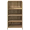 Recepciós pult kézműves tölgy 55x50x103,5 cm szerelt fa