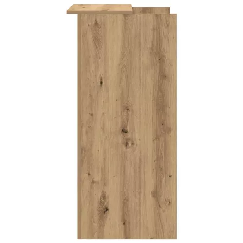 Recepciós pult kézműves tölgy 55x50x103,5 cm szerelt fa