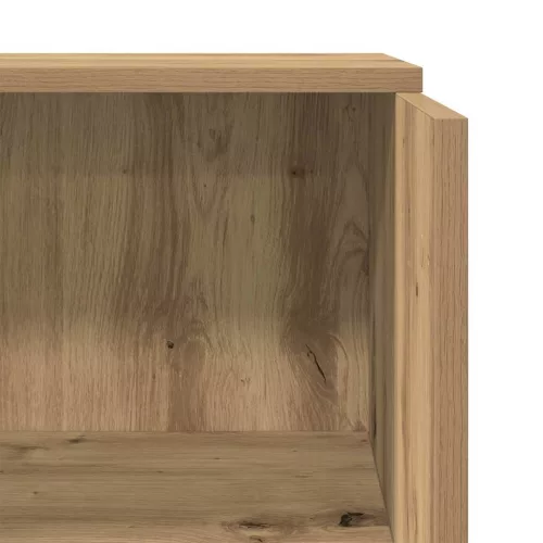 Recepciós pult kézműves tölgy 55x50x103,5 cm szerelt fa