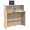 Sonoma tölgyfa recepciósasztal 100 x 50 x 103,5 cm
