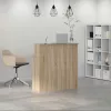 Sonoma tölgyfa recepciósasztal 100 x 50 x 103,5 cm