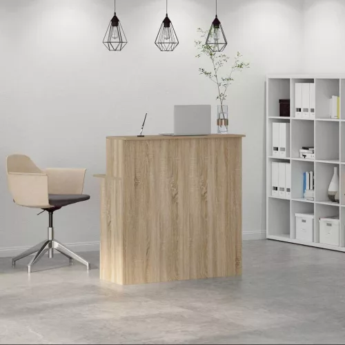 Sonoma tölgyfa recepciósasztal 100 x 50 x 103,5 cm