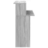 Recepciós pult szürke sonoma 100x50x103,5 cm szerelt fa