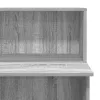 Recepciós pult szürke sonoma 100x50x103,5 cm szerelt fa