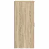 Tároló szekrény sonoma tölgy 40x45x103,5 cm szerelt fa