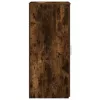 Tároló szekrény füstös tölgy 40x45x103,5 cm szerelt fa