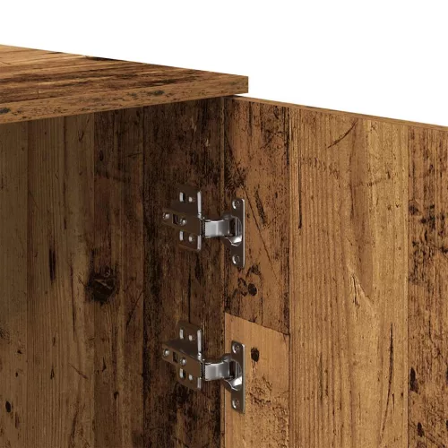 Tároló szekrény antik fa 40x45x103,5 cm szerelt fa