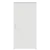 Tároló szekrény fehér 50x45x103,5 cm szerelt fa