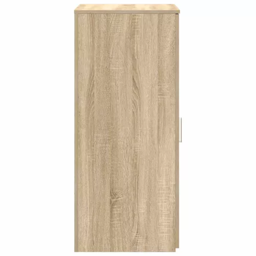 Tároló szekrény sonoma tölgy 50x45x103,5 cm szerelt fa