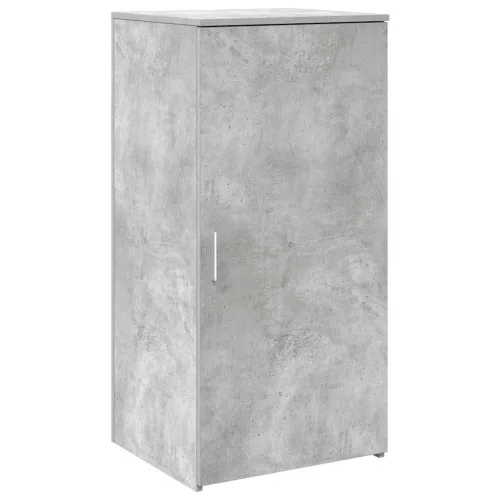 Tároló szekrény betonszürke 50x45x103,5 cm szerelt fa