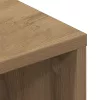 Kézműves tölgy színű szerelt fa TV-szekrény 100x40x40 cm