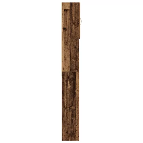 Antik fa szerelt fa mosógépszekrény 64 x 24 x 190 cm