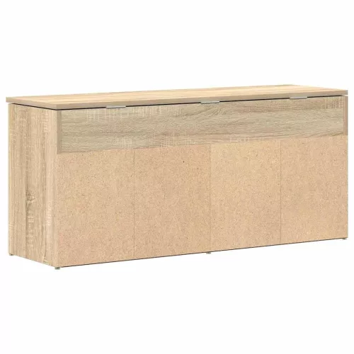 Sonoma tölgy színű szerelt fa cipőpolc 102x30,5x45 cm