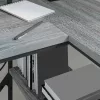 Asztal fiókkal Szürke sonoma 120 x 79 x 86.5 cm Faanyag
